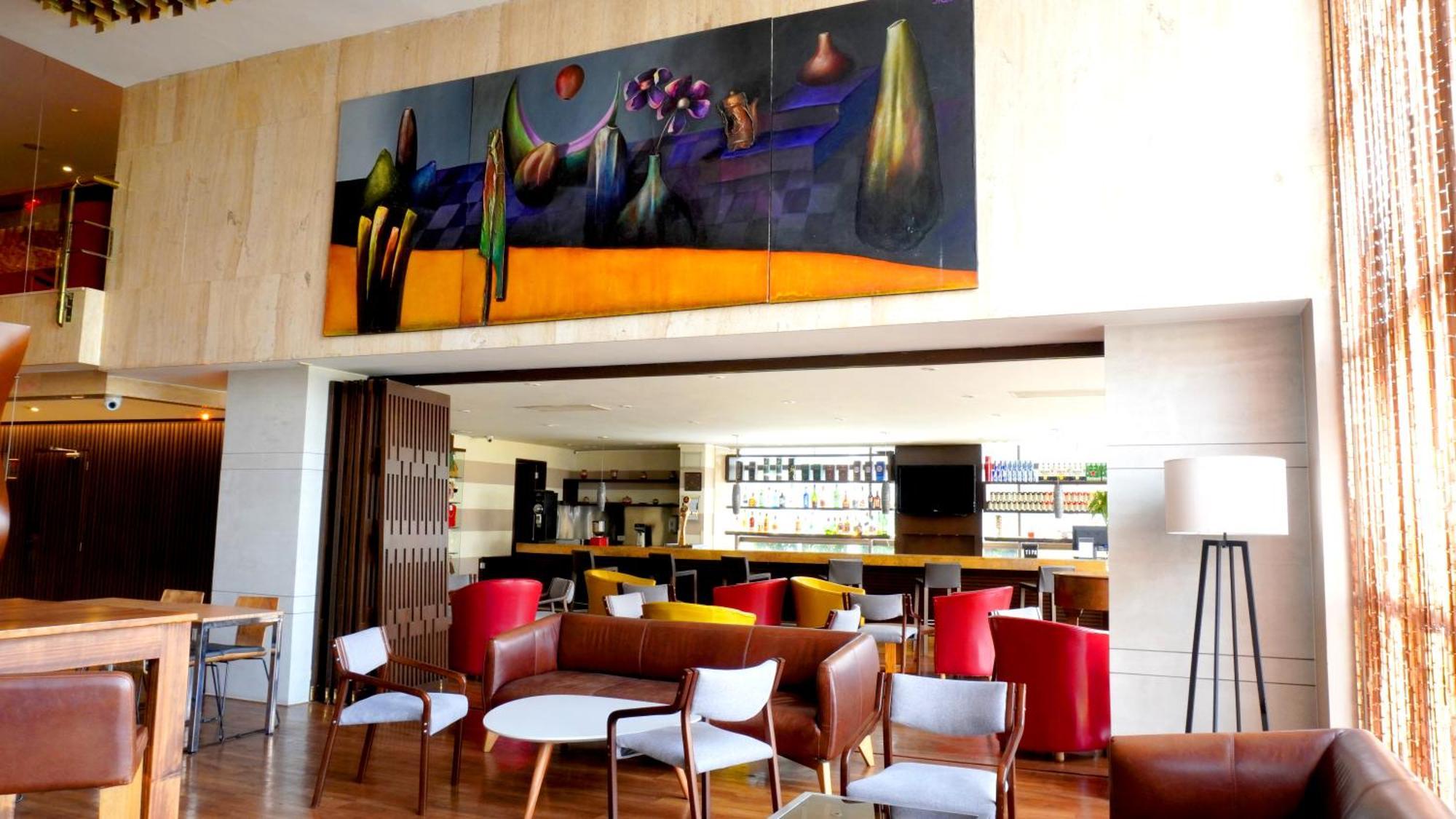 Bogota Plaza Hotel Экстерьер фото The lobby of the hotel